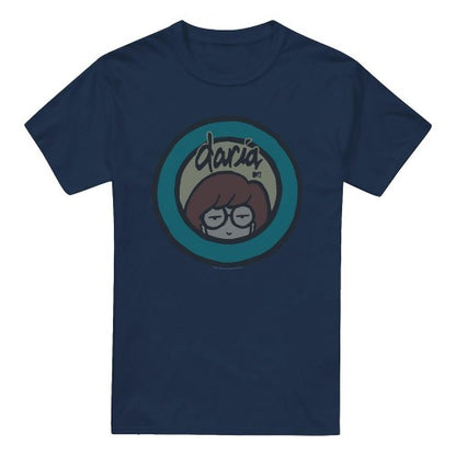 Front - Daria Mens Daria Logo T-Shirt