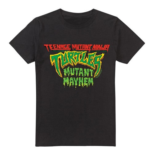 Front - Teenage Mutant Ninja Turtles Mens Mutant Mayhem Logo T-Shirt