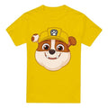 Front - Paw Patrol Mens Grin Rubble T-Shirt