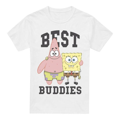 Front - SpongeBob SquarePants Mens Best Buddies Patrick Star T-Shirt