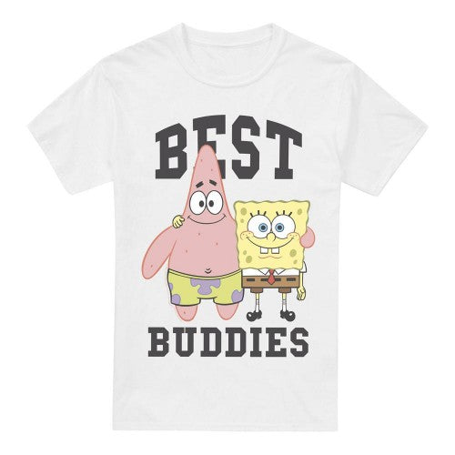 Front - SpongeBob SquarePants Mens Best Buddies Patrick Star T-Shirt