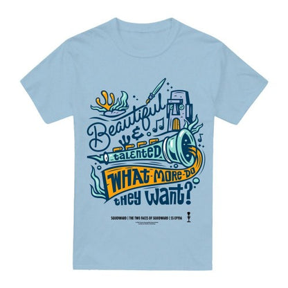 Front - SpongeBob SquarePants Mens Squidward Clarinet T-Shirt