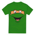 Front - Teenage Mutant Ninja Turtles Mens Michelangelo Smile T-Shirt