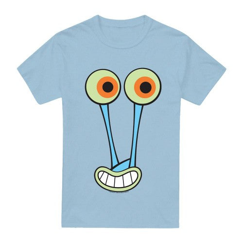 Front - SpongeBob SquarePants Mens Gary Snail Smile T-Shirt