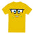 Front - SpongeBob SquarePants Mens Nerd Face T-Shirt
