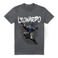 Front - Teenage Mutant Ninja Turtles Mens Leonardo T-Shirt