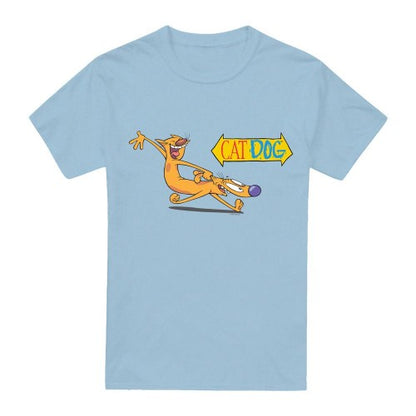 Front - CatDog Mens Yee Haw! T-Shirt