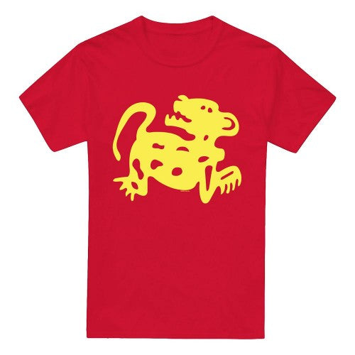 Front - Legends of the Hidden Temple Mens Red Jaguars T-Shirt