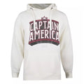 Front - Captain America Mens Arch Hoodie
