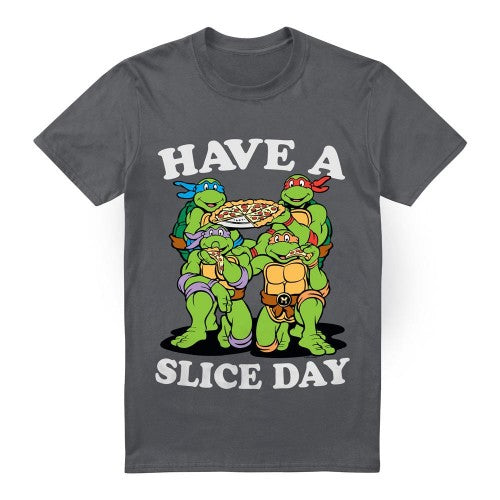 Front - Teenage Mutant Ninja Turtles Mens Have A Slice Day T-Shirt