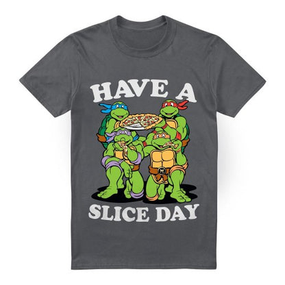 Front - Teenage Mutant Ninja Turtles Mens Have A Slice Day T-Shirt