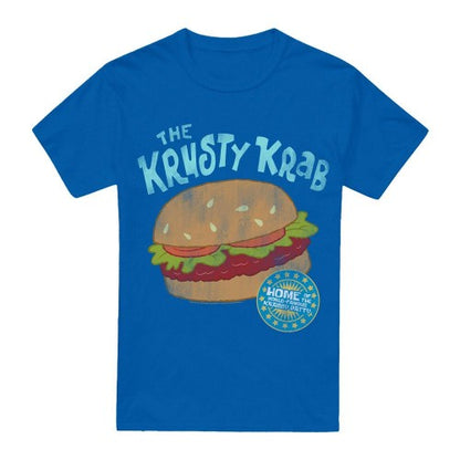 Front - SpongeBob SquarePants Mens Krusty Krab T-Shirt