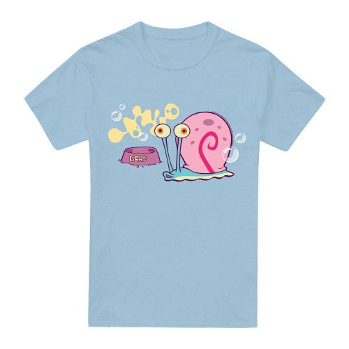 Front - SpongeBob SquarePants Mens Gary The Snail T-Shirt