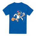 Front - SpongeBob SquarePants Mens Karate Sandy Cheeks T-Shirt