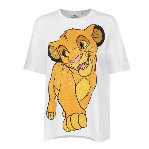 The Lion King Womens/Ladies Happy Simba Slouch T-Shirt Discounts