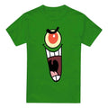 Front - SpongeBob SquarePants Mens Plankton Face T-Shirt
