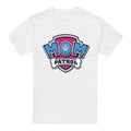 Front - Paw Patrol Mens Mom Patrol Badge Mothers Day T-Shirt