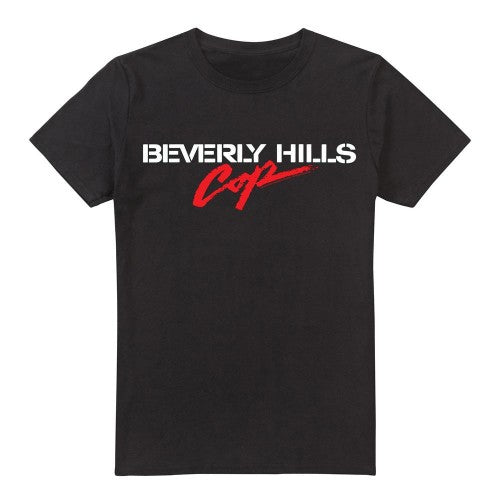 Front - Beverly Hills Cop Mens Logo T-Shirt