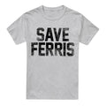 Front - Ferris Bueller´s Day Off Mens Save Ferris T-Shirt