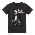Front - The Godfather Mens Poster T-Shirt