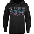 Front - Knight Rider Womens/Ladies Stars Hoodie