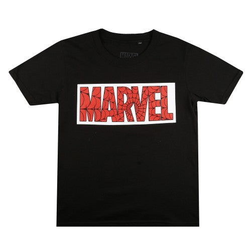 Front - Marvel Boys Web T-Shirt