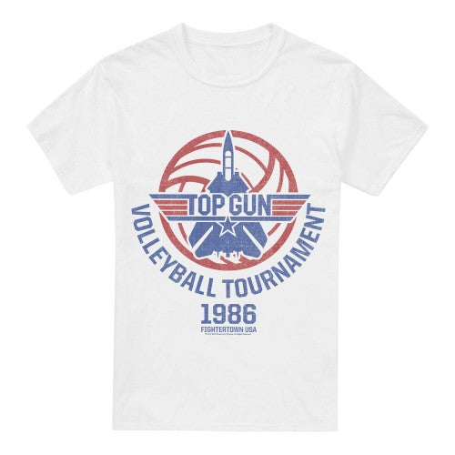 Front - Top Gun Mens Volleyball Tournament T-Shirt