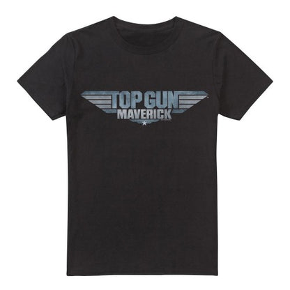 Front - Top Gun: Maverick Mens Logo T-Shirt