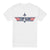 Front - Top Gun Mens Logo T-Shirt