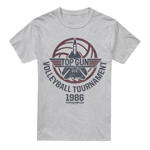Front - Top Gun Mens Volleyball T-Shirt