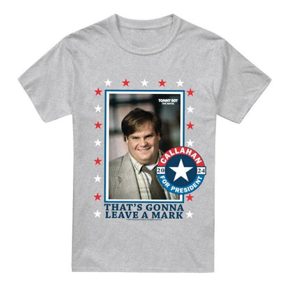 Front - Tommy Boy Mens Callahan For President 2024 T-Shirt