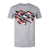 Front - Captain America Mens Torn T-Shirt