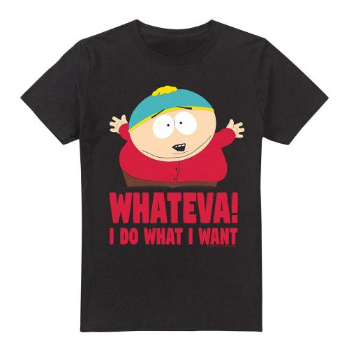 Front - South Park Mens Whateva Eric Cartman T-Shirt