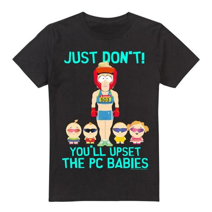 Front - South Park Mens PC Babies T-Shirt