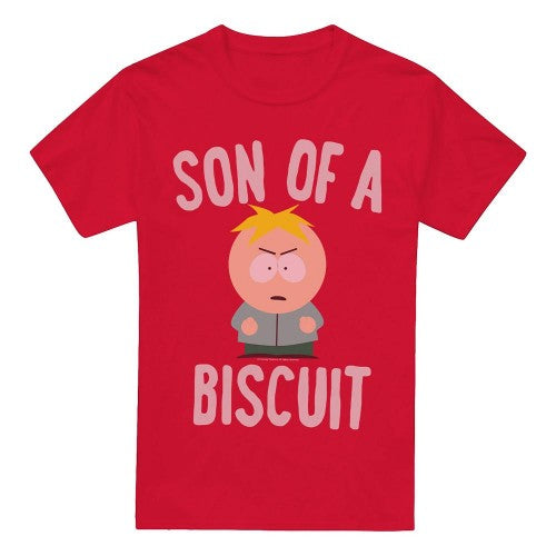 Front - South Park Mens Butters Biscuit T-Shirt