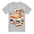 Front - South Park Mens Many Faces Of Cartman T-Shirt