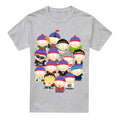 Front - South Park Mens Many Faces Of Stan T-Shirt