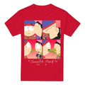 Front - South Park Mens Kyle & Wendy Squares Valentine`s Day T-Shirt