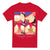 Front - South Park Mens Kyle & Wendy Squares Valentine`s Day T-Shirt