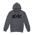 Front - AC/DC Mens Worn Logo Hoodie