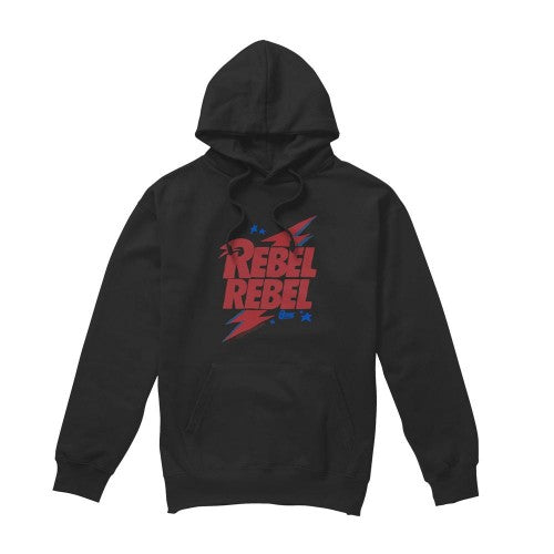 Front - David Bowie Mens How Could They Know Hoodie