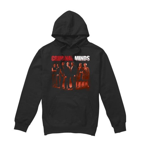 Front - Criminal Minds Mens The Crew Hoodie