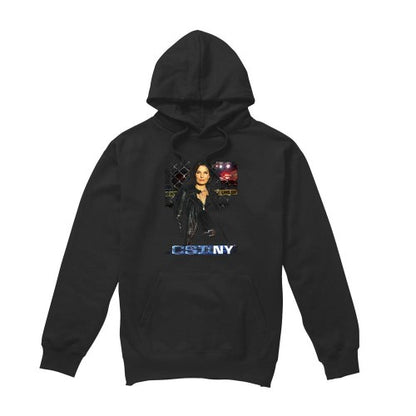 Front - CSI: NY Mens Jo Hoodie