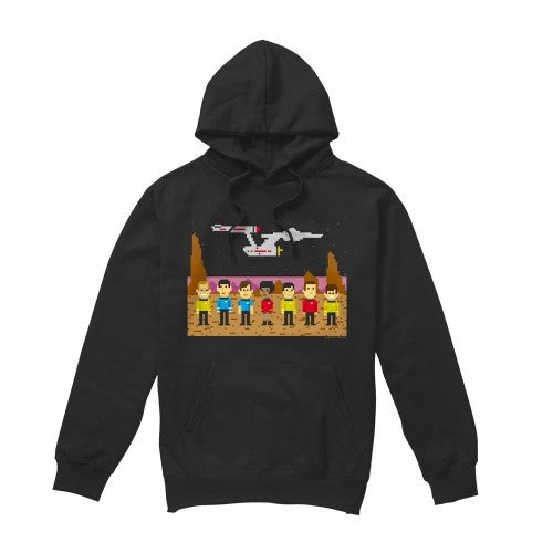 Front - Star Trek Mens The Original Series Trexel Crew Hoodie