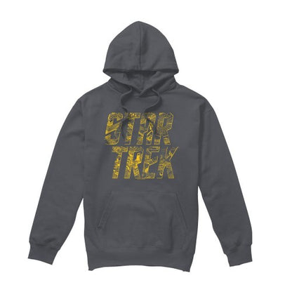 Front - Star Trek Mens Schematic Logo Hoodie