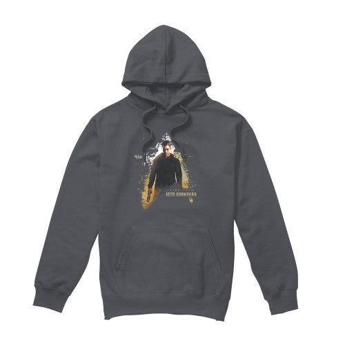 Front - Star Trek: Into Darkness Mens Dark Hero Hoodie