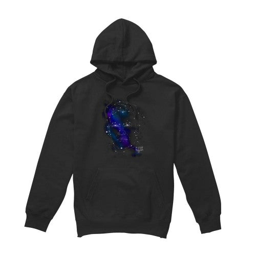 Front - Star Trek Mens Captain Kirk Constellations Hoodie