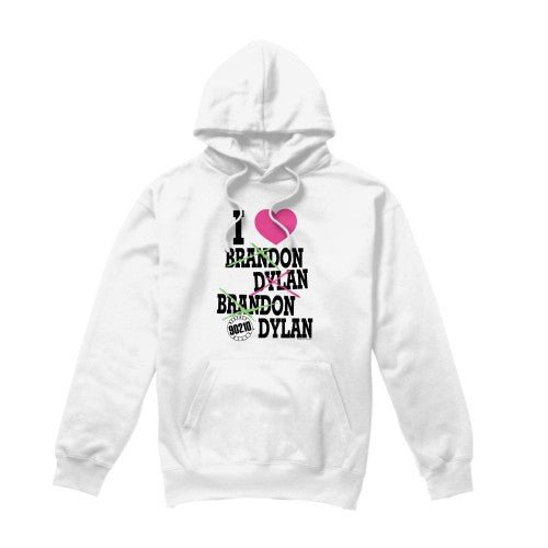 Front - 90210 Mens I Heart 90210 Hoodie