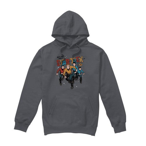 Front - Star Trek Mens Deep Space Thrills Hoodie