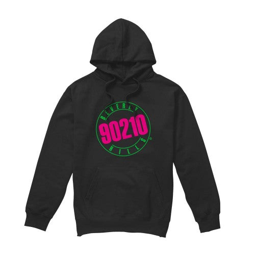Front - 90210 Mens Neon Hoodie
